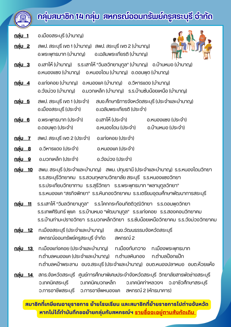 ตารางกลุ่มสัมมนาสมาชิก-69